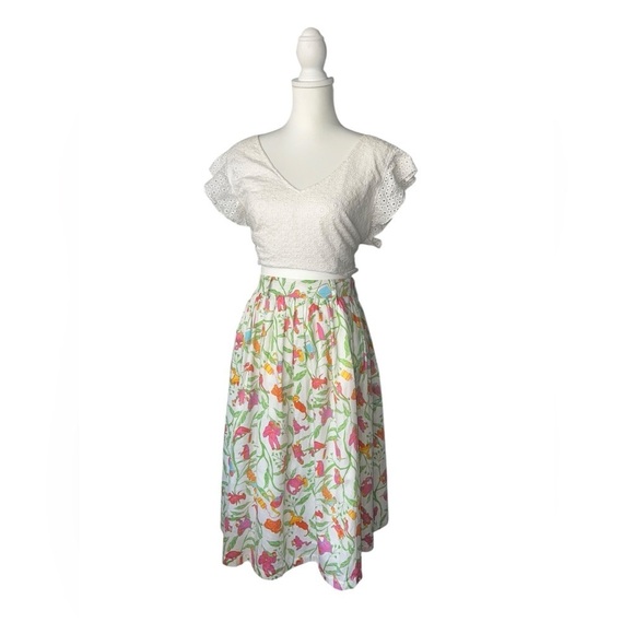 ModCloth Pretty Precious Moments A-Line Skirt
 | Sz Small - Picture 3 of 10